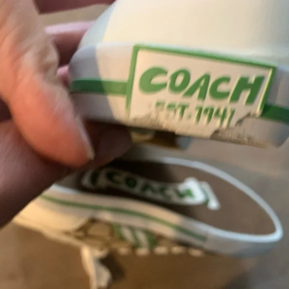 Coach  size 6B Foley sneaker  Vintage - Picture 8 of 9